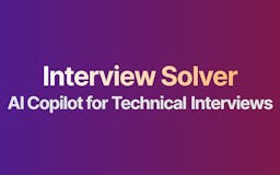 Interview Solver media 3