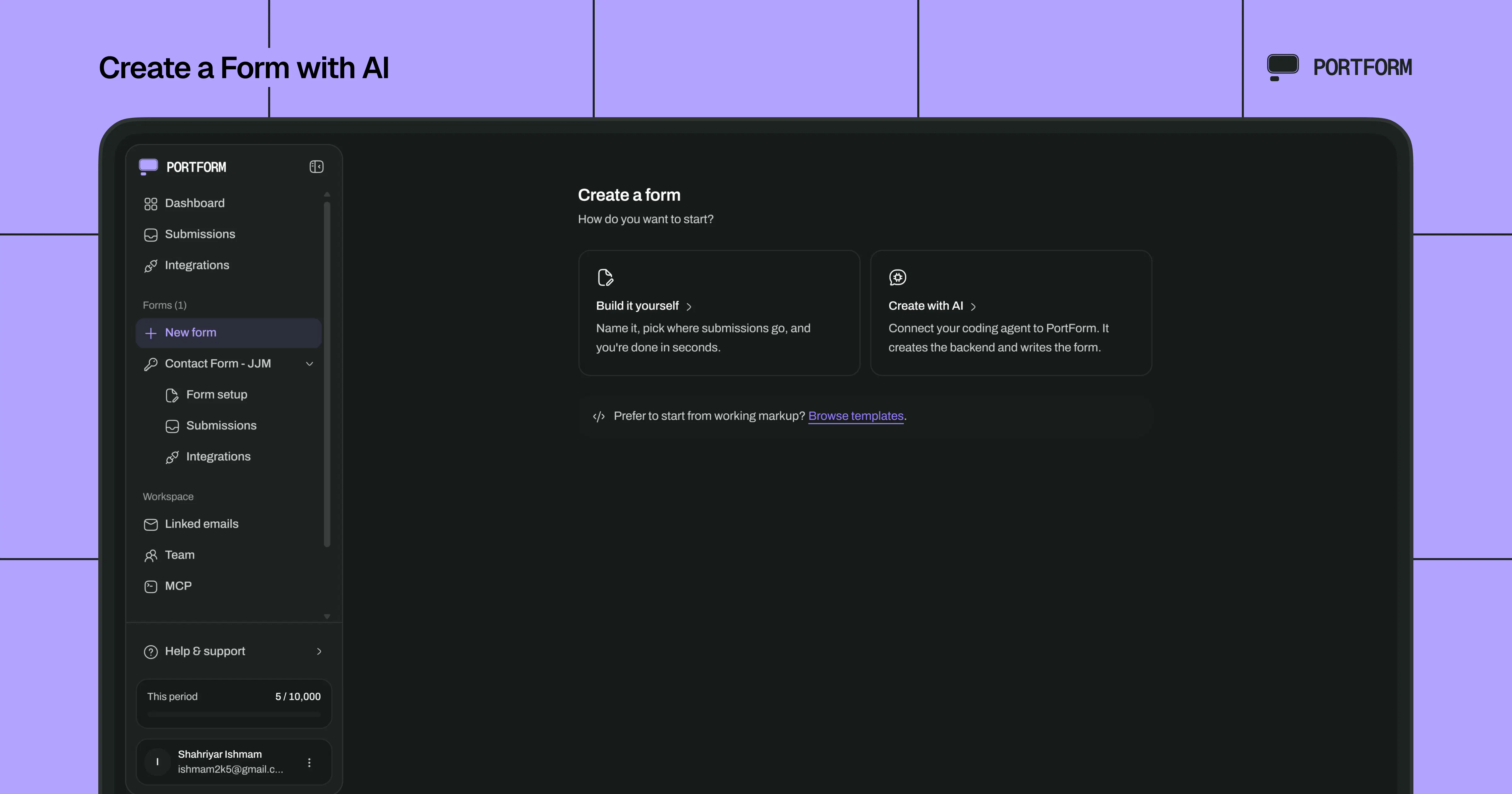 PortForm gallery image
