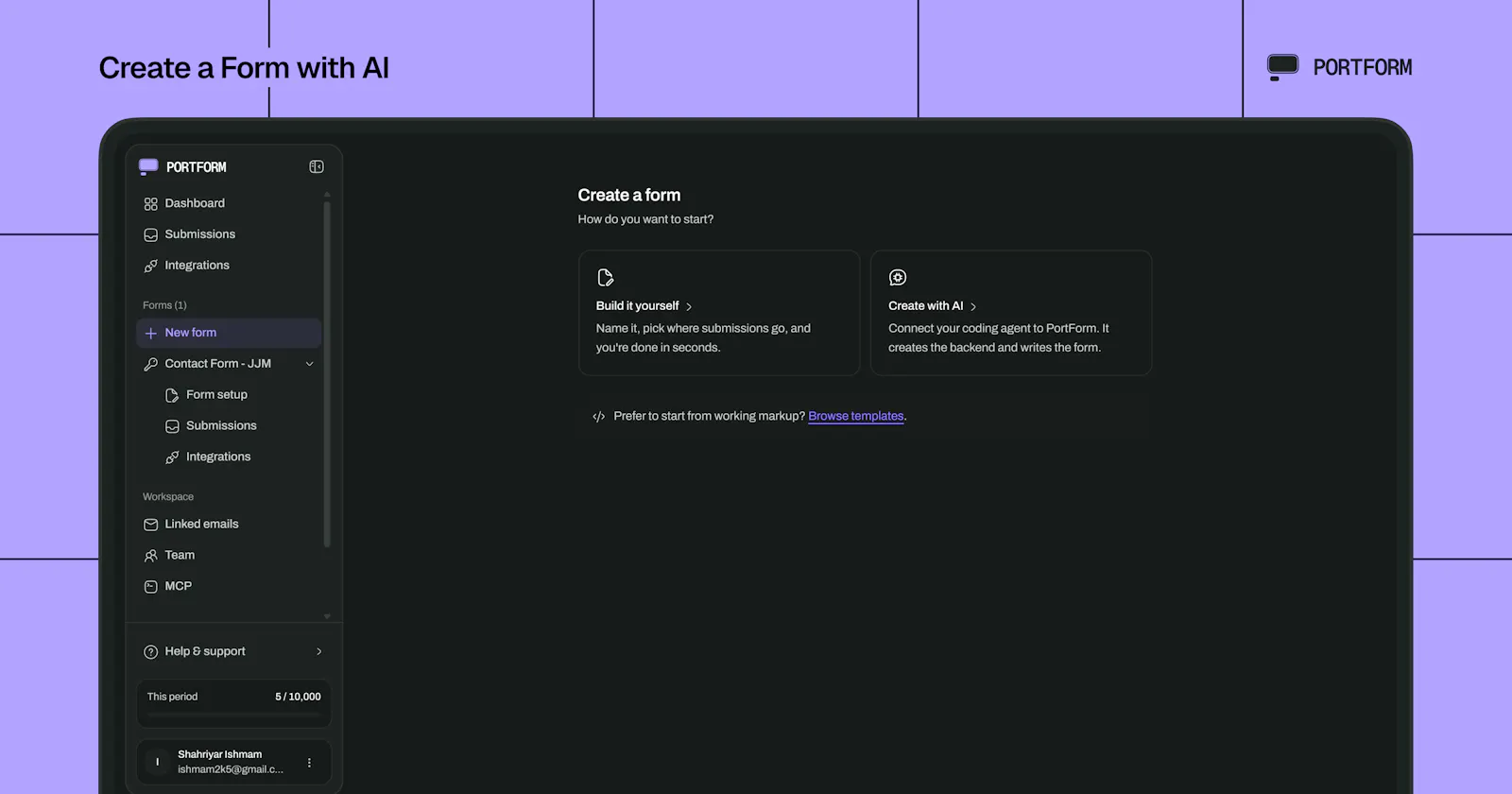 PortForm screenshot 4