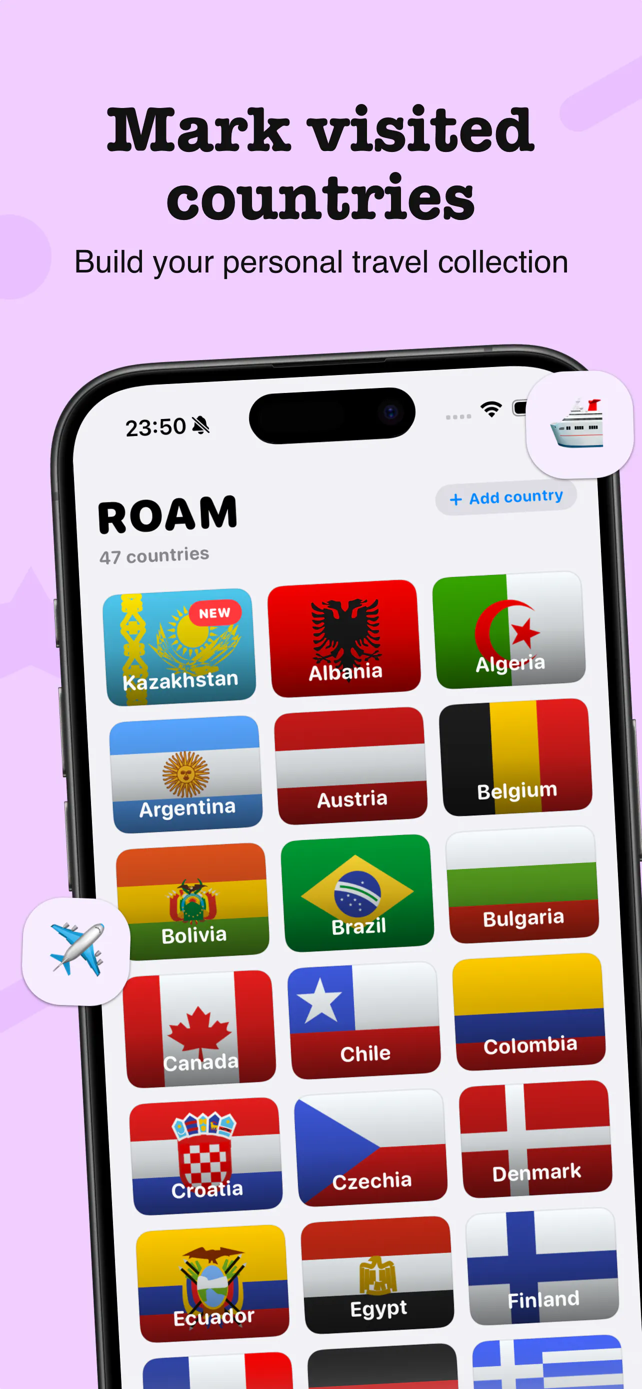 Roam: World のプロダクトバナー