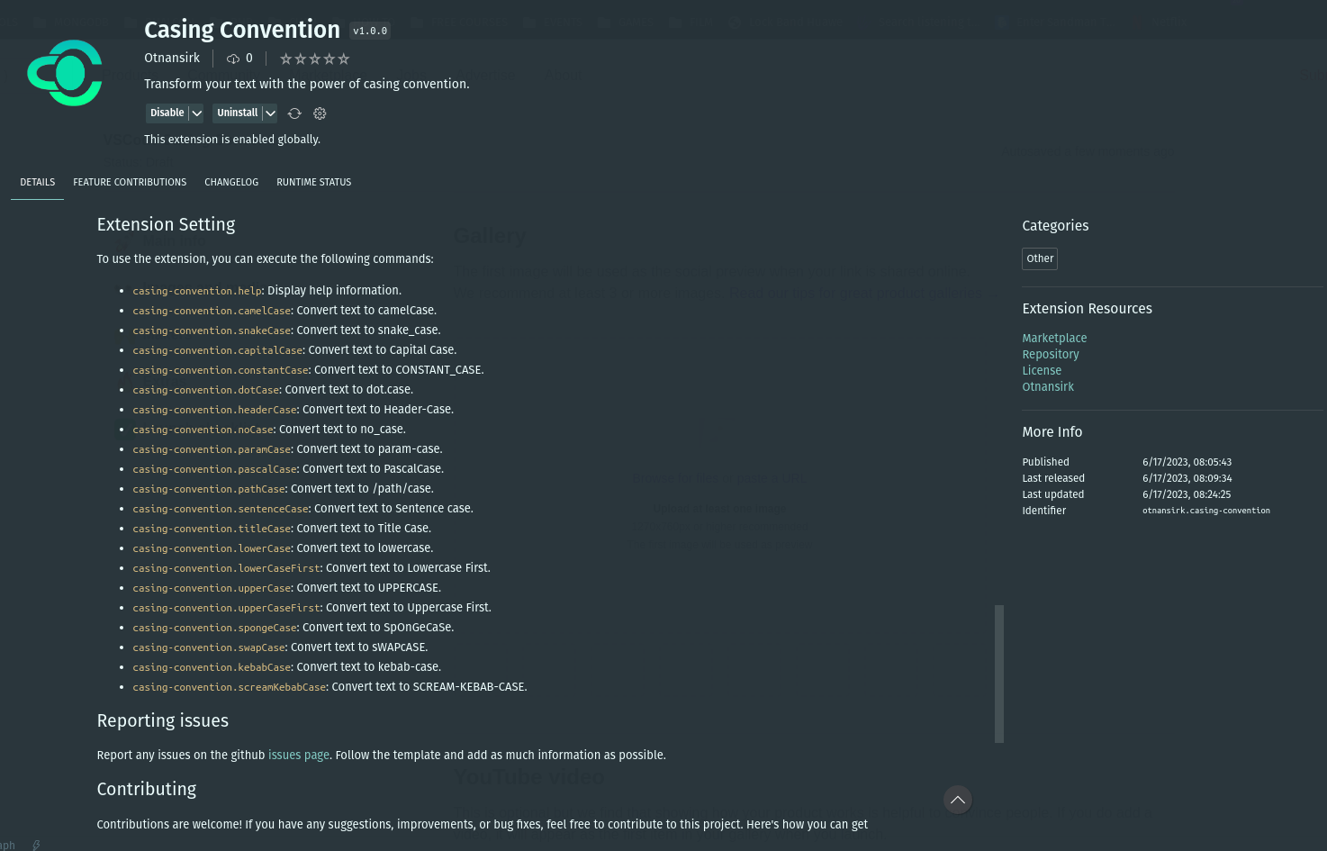 VSCODE CASING -conventie - Transformeer uw tekst met de kracht van behuizingsconventies media 3
