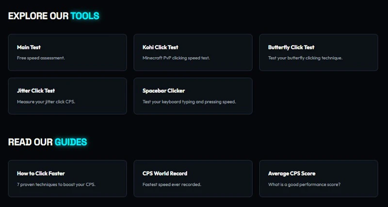 CPS Test — Click Speed Test screenshot 4