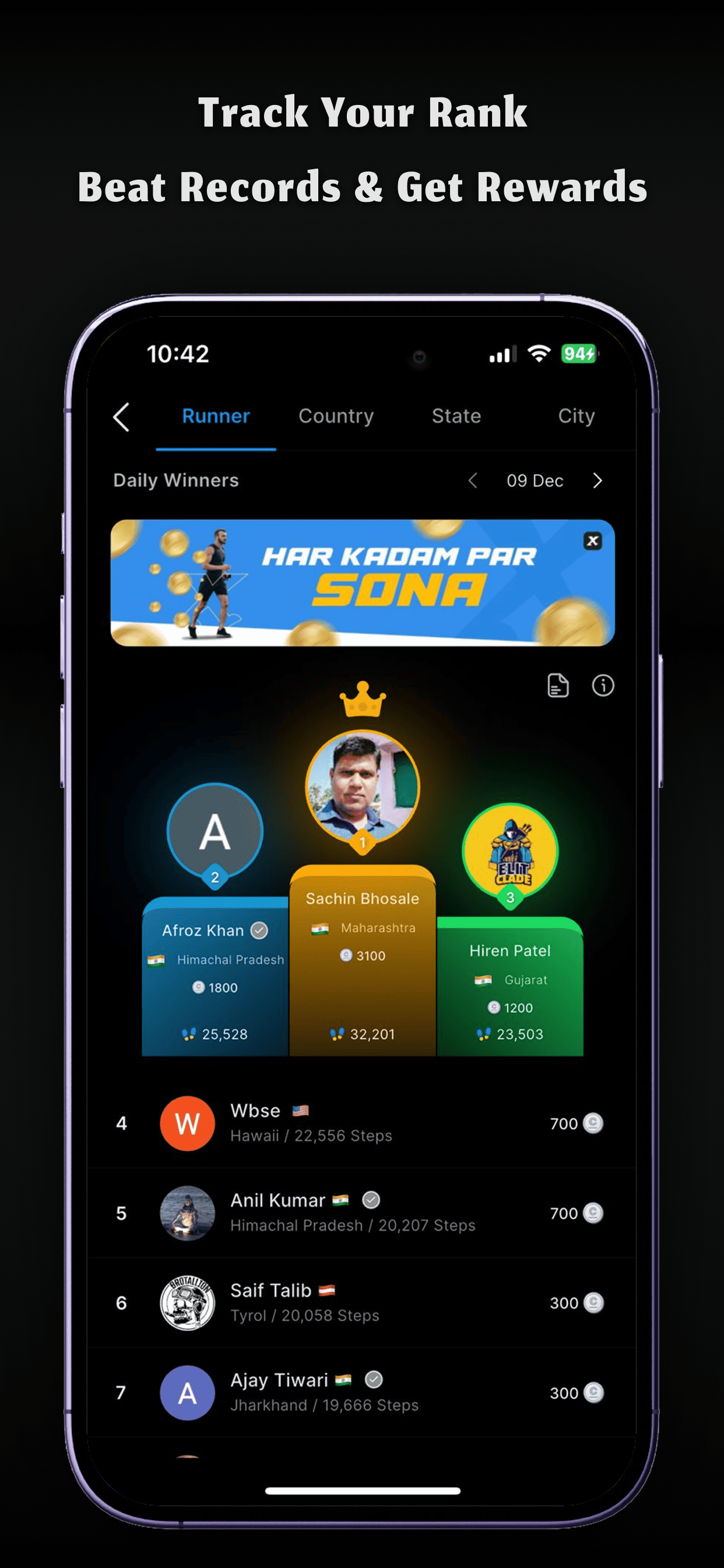 StepX - Walk & Earn real Gold gallery image