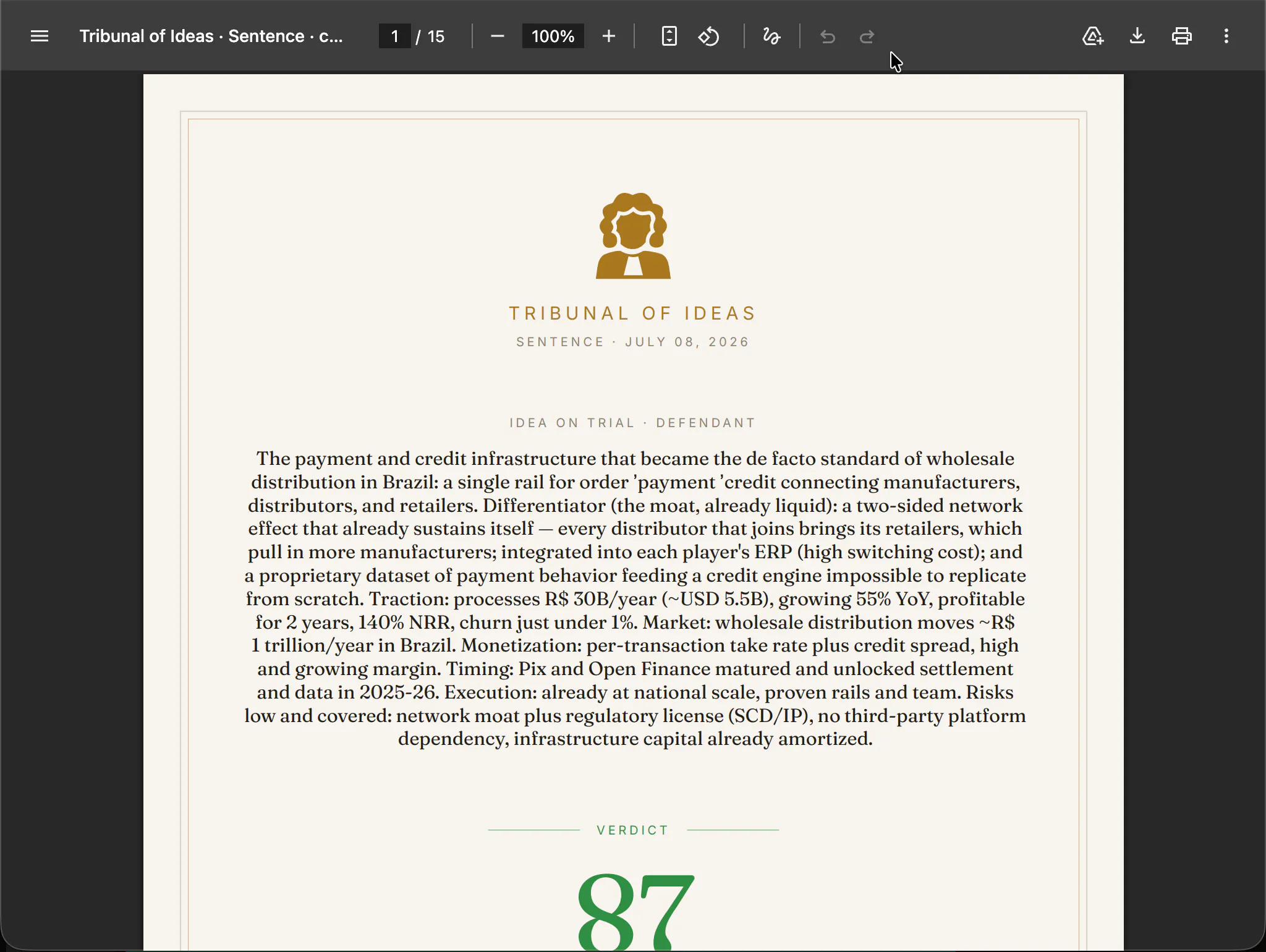 Tribunal of Ideas gallery image