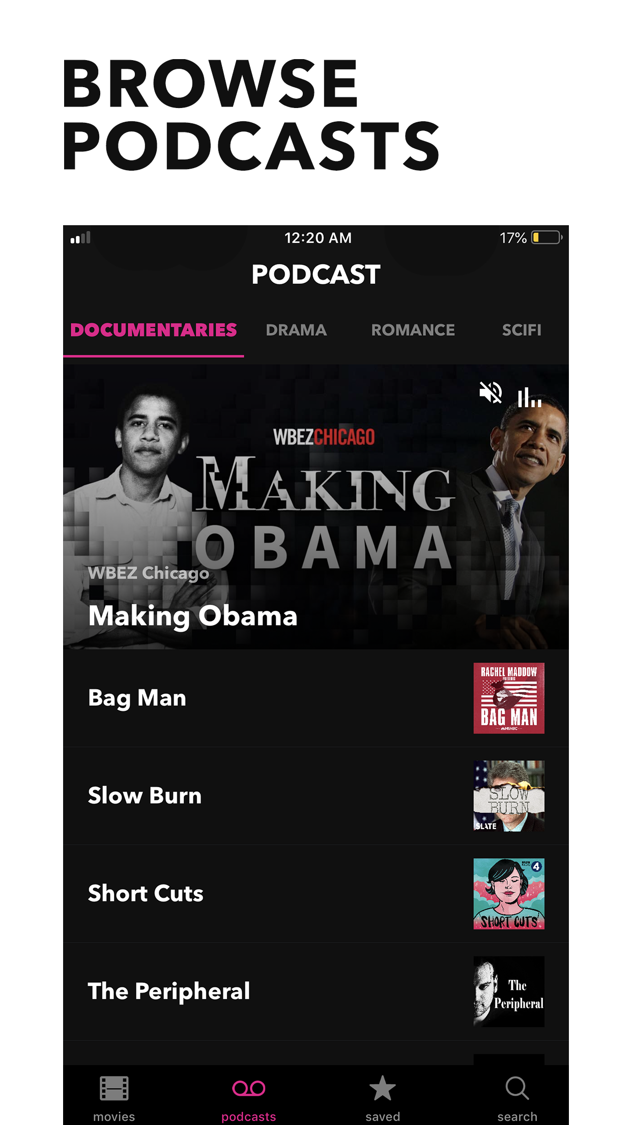 Tapeable - 15 minute movies & Podcasts gallery image