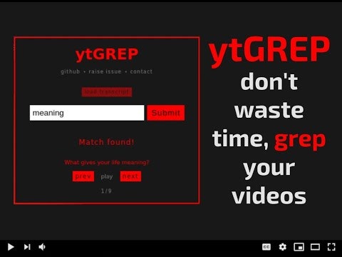 ytGREP gallery image