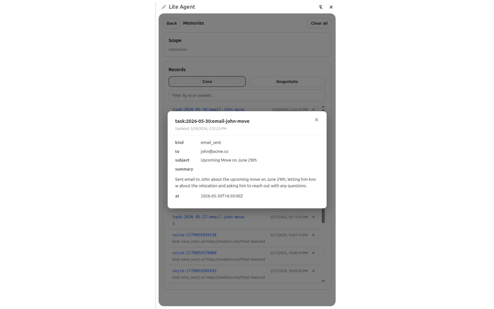 Lite Agent screenshot 7