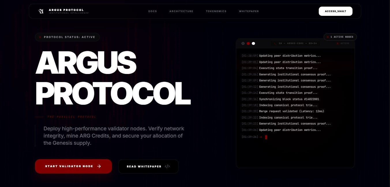 Argus Protocol gallery image