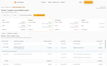 CleverBalance - Vendor Reconciliation gallery image
