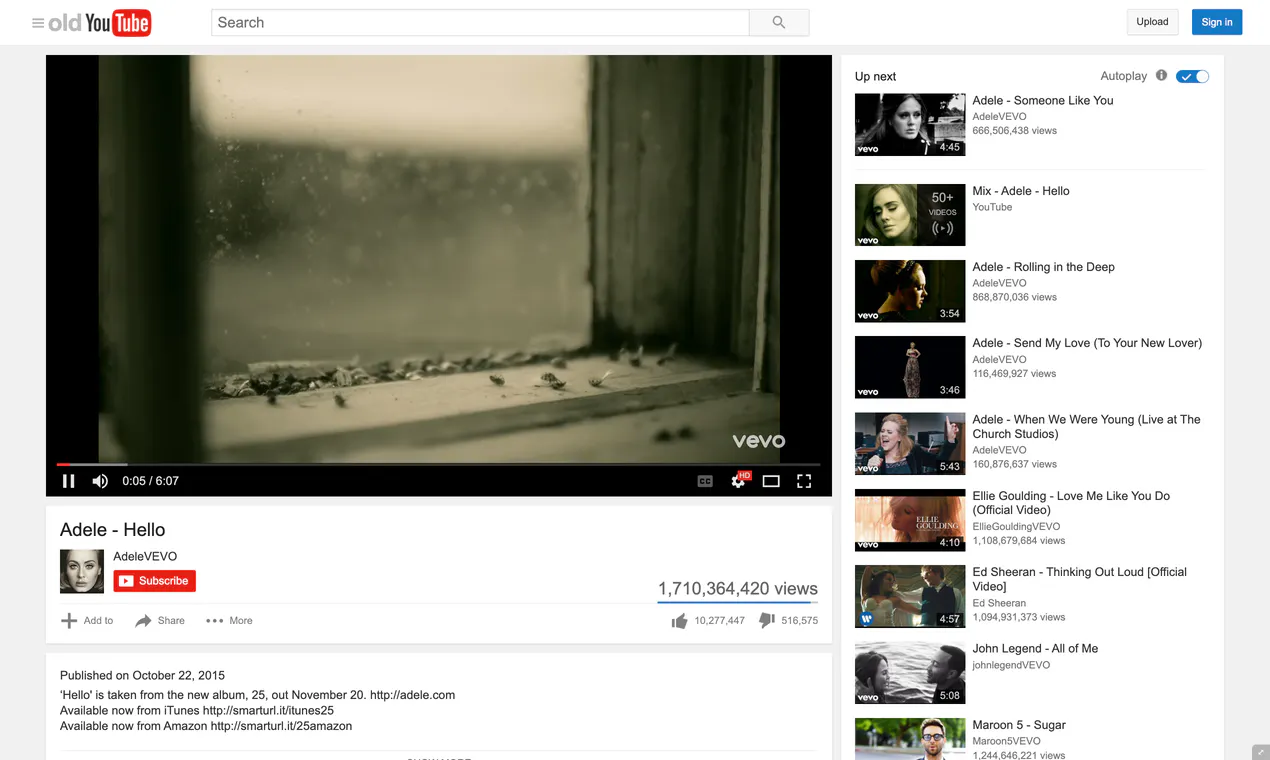 OldYouTube gallery image