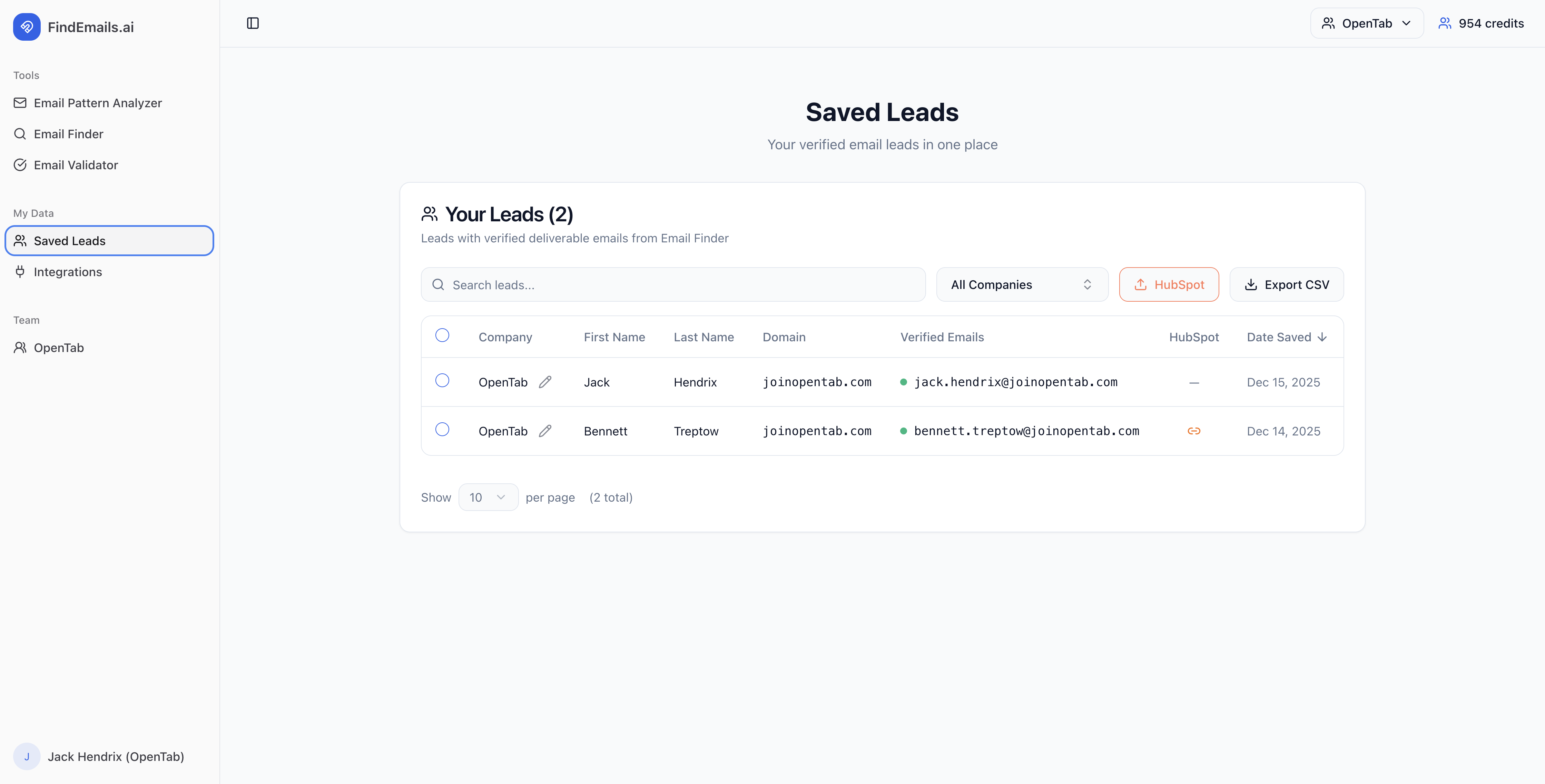 FindEmails.ai gallery image