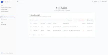 FindEmails.ai gallery image
