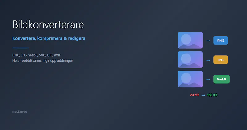 Image Converter by mackan.eu screenshot 1