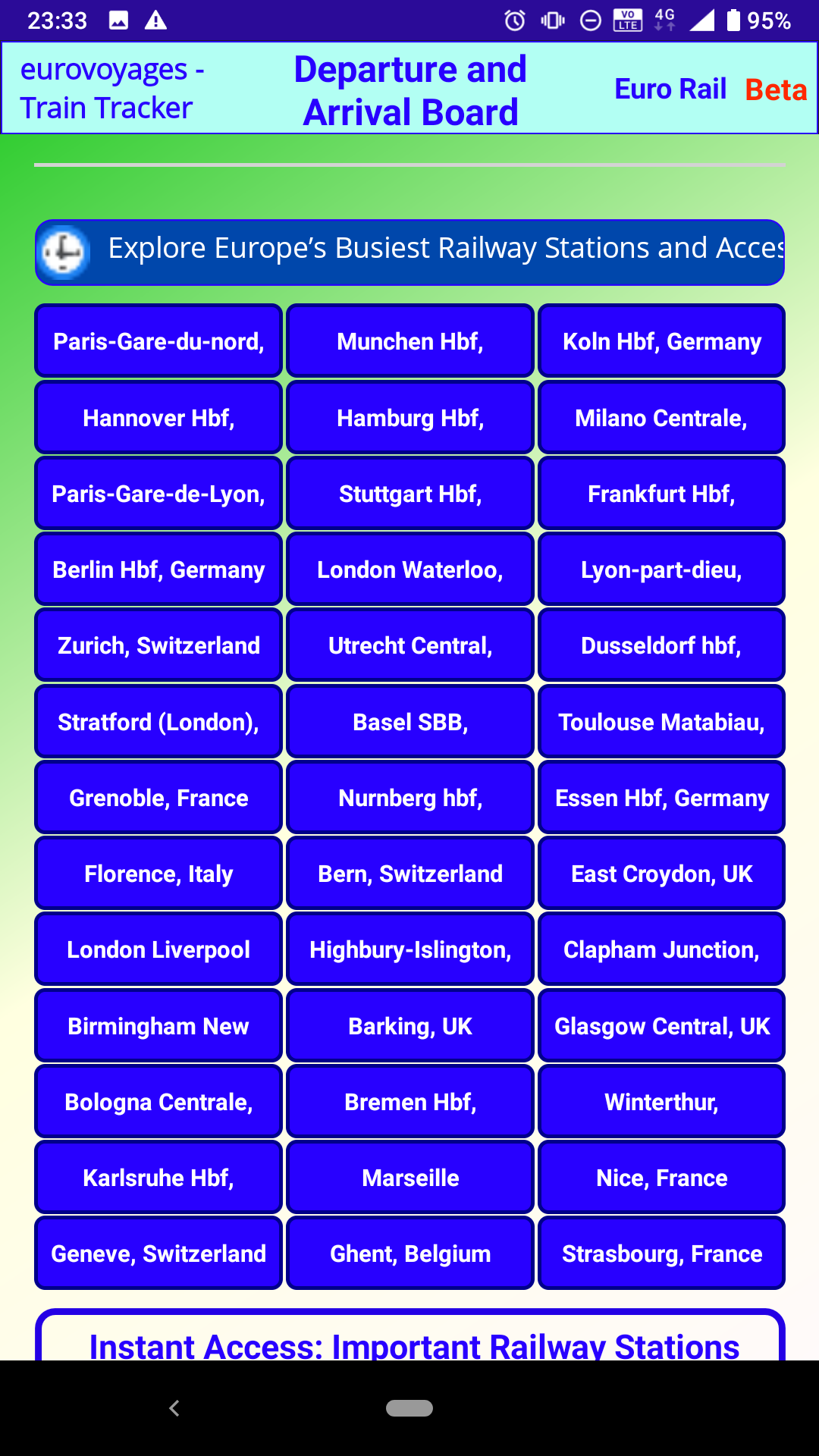 EuroRail Tracker gallery image