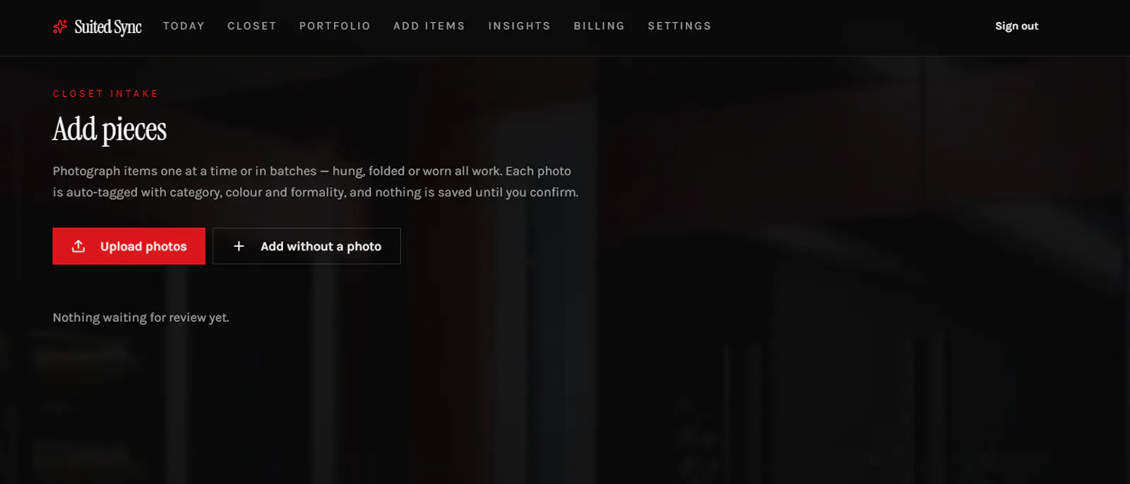 Suited Sync screenshot 2