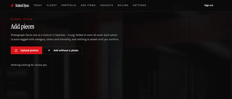 Suited Sync screenshot 2