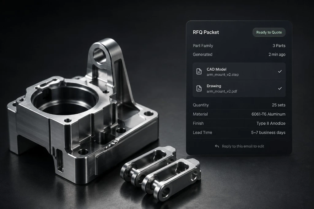 startuptile Covari-Forward manufacturing RFQs by email no portals required