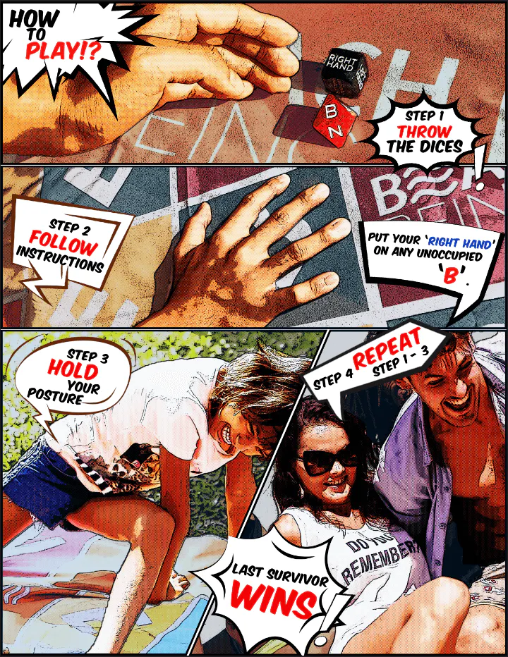 BeachBeing Game Towel gallery image