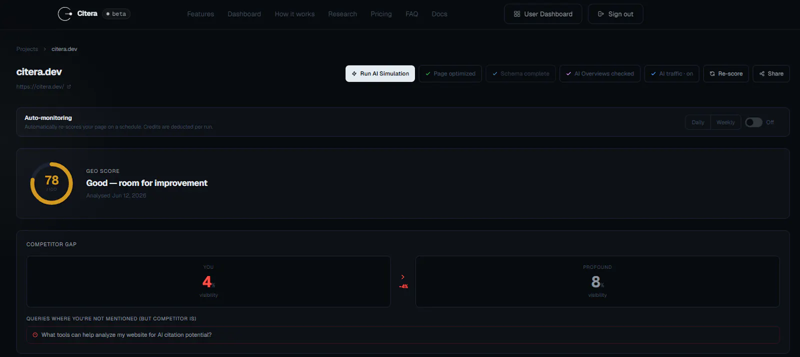 Citera screenshot 5