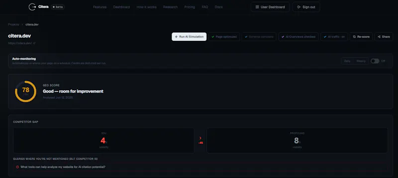 Citera screenshot 5