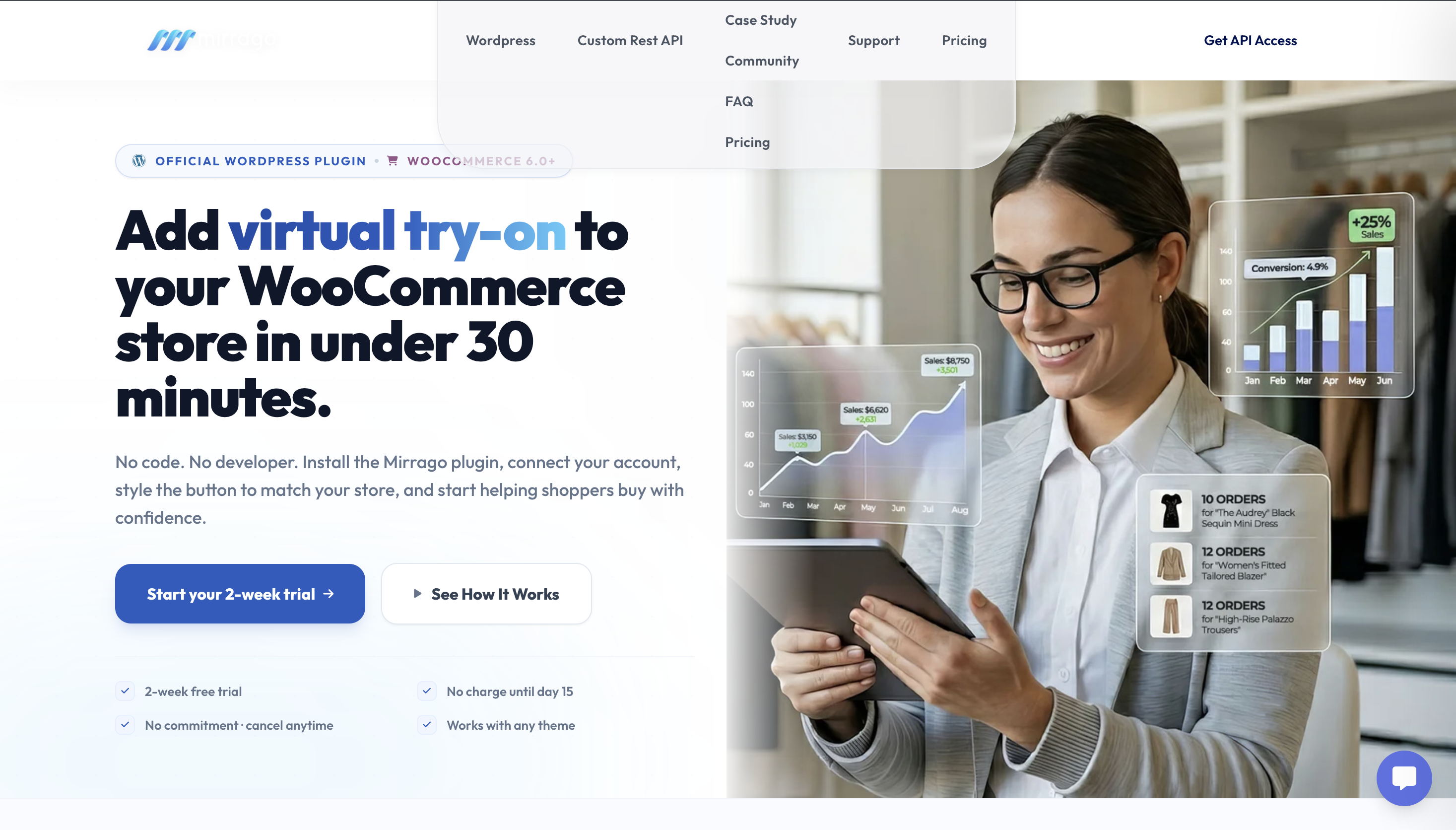 Mirrago WordPress Plugin gallery image