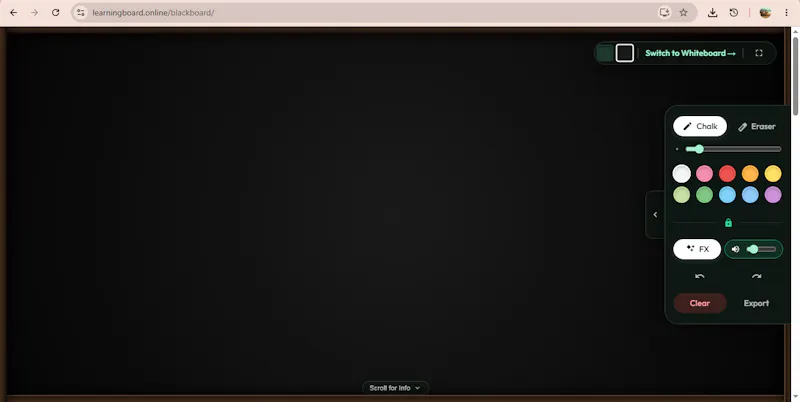 Online Learning Board screenshot 1