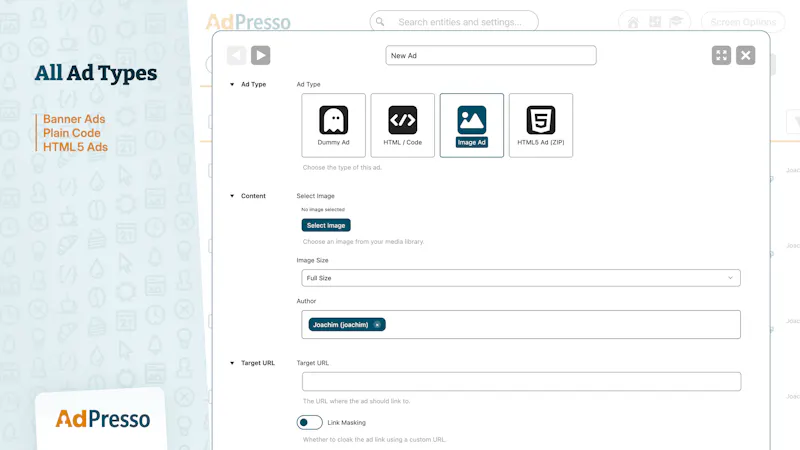 AdPresso screenshot 3