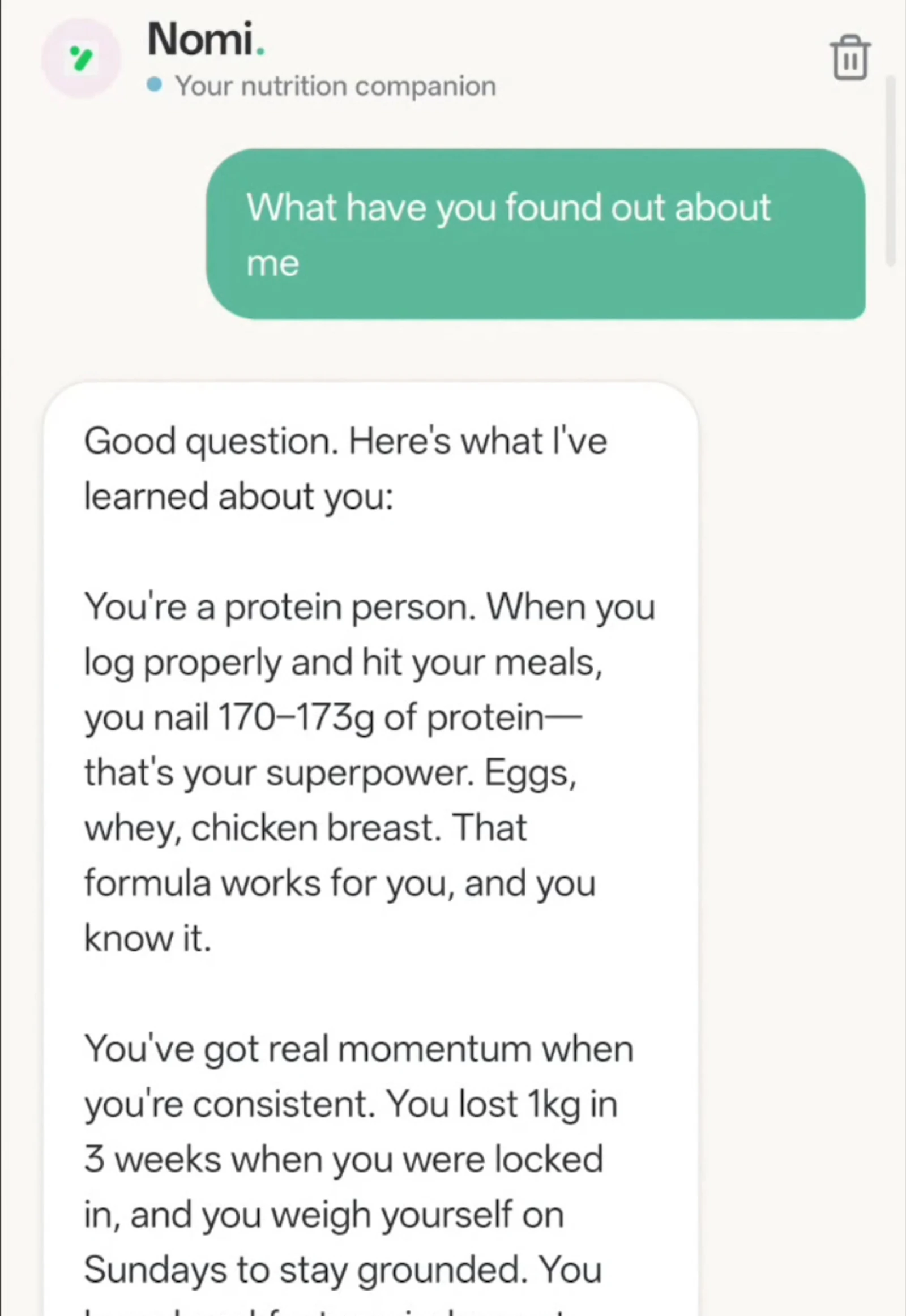 NOMI screenshot 2