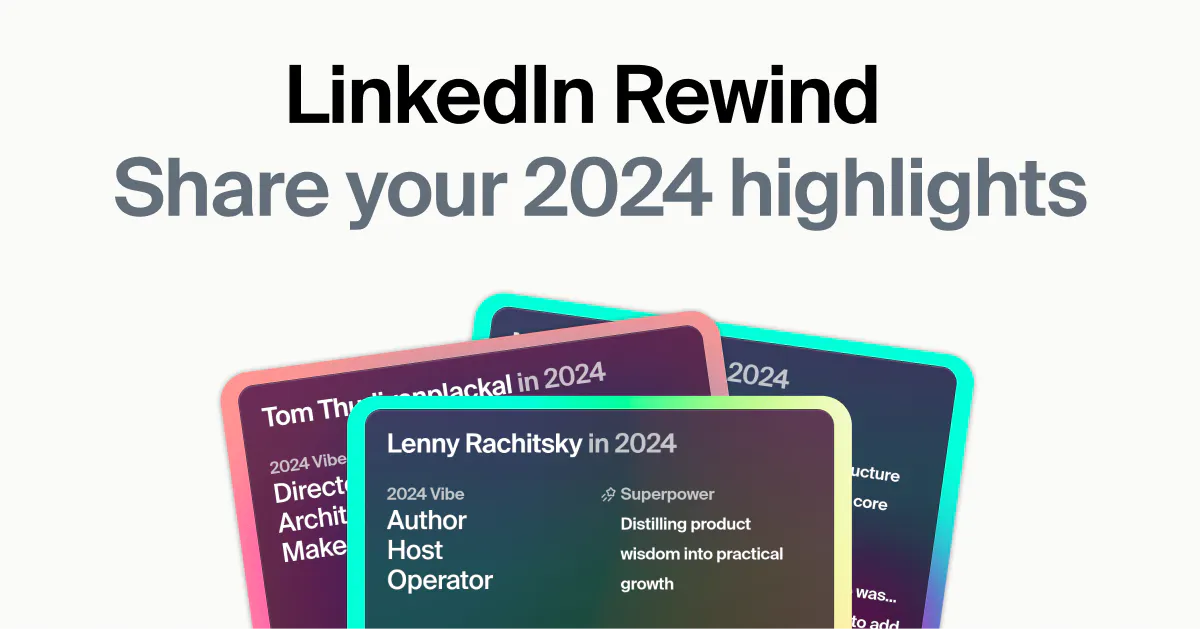 2024 LinkedIn Rewind