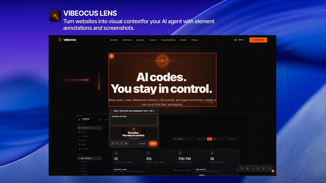 Vibeocus Lens gallery image