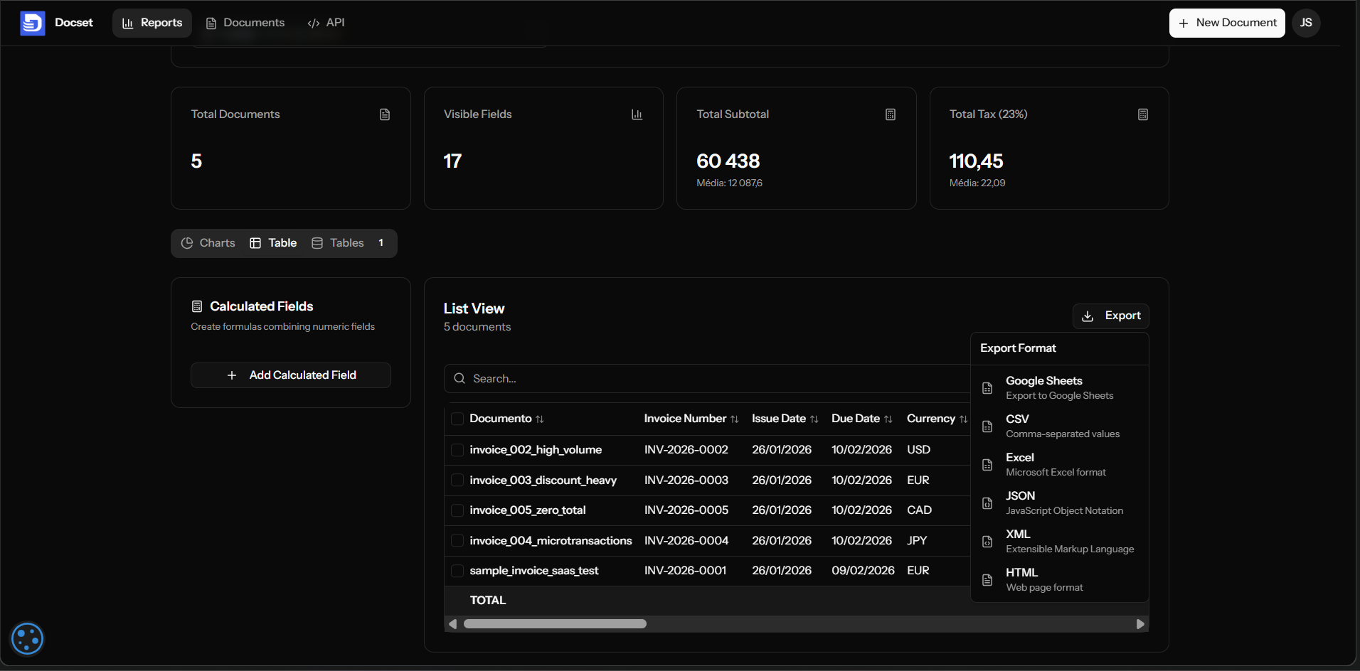 DOCSET gallery image