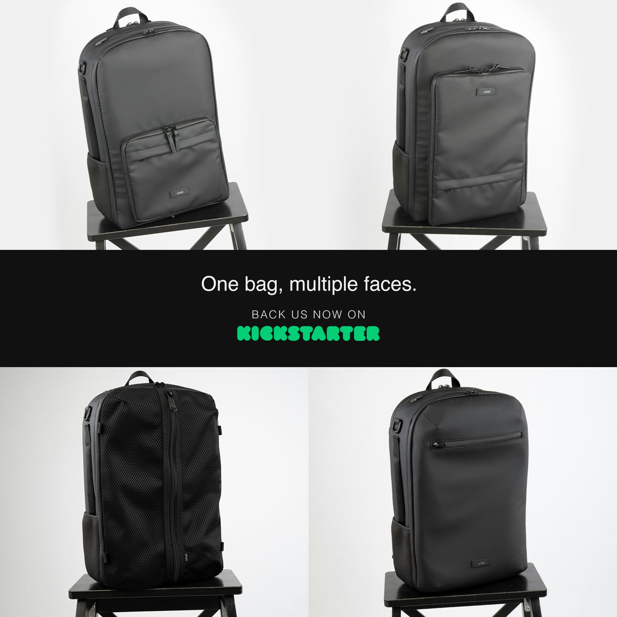 What Pack: The Bag with Multiple Faces