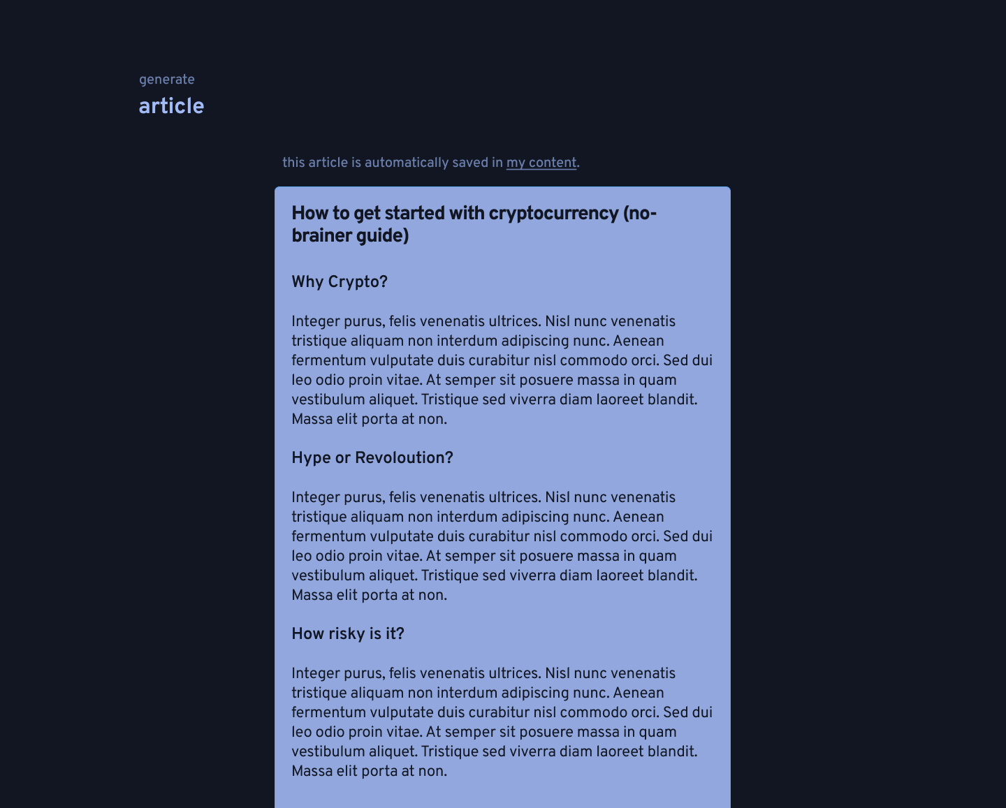 slickcontent.ai - An AI-Powered swiss army knife for content-marketers. media 3