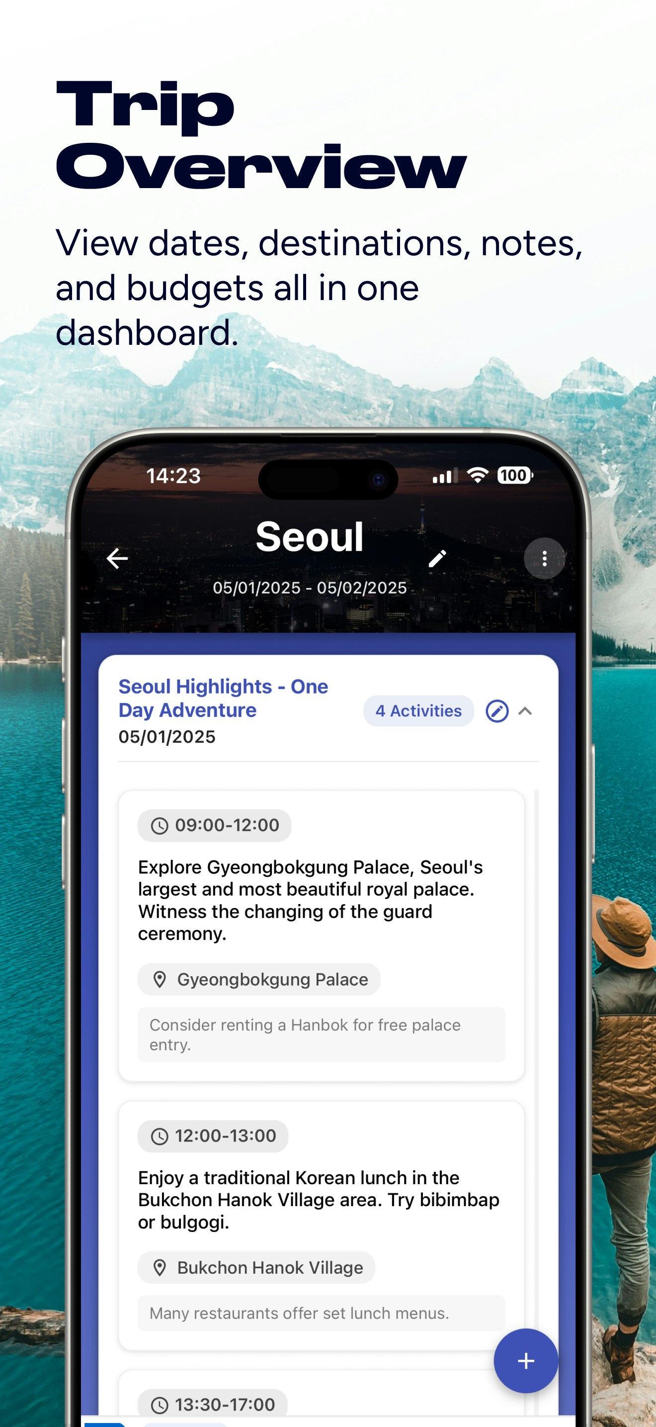Mídia 5 de With mybag - O primeiro centro de viagem e planejador