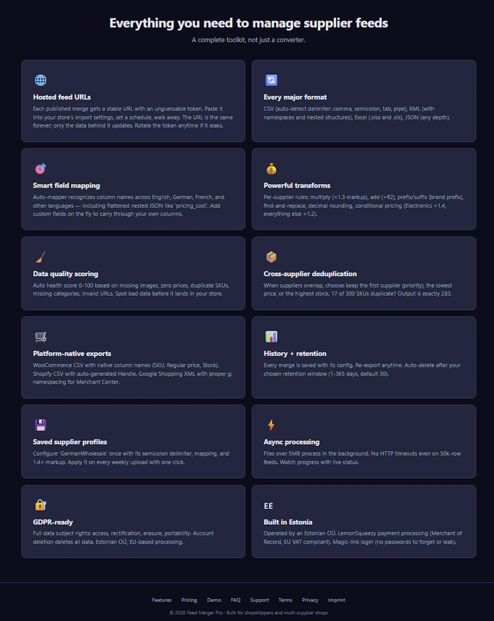 Feed Merger Pro screenshot 9