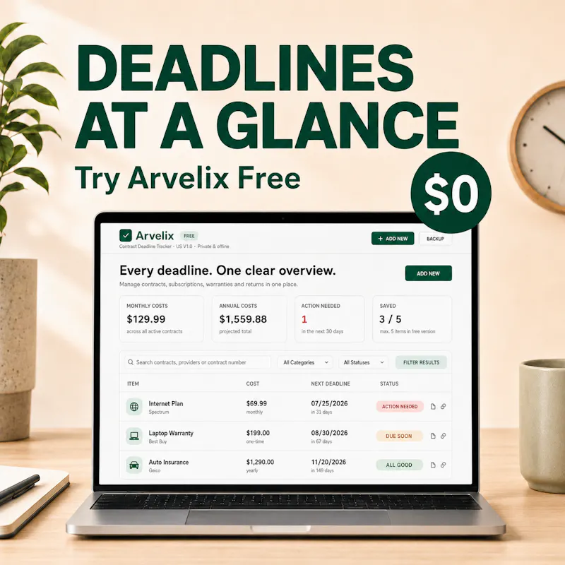 Arvelix screenshot 2