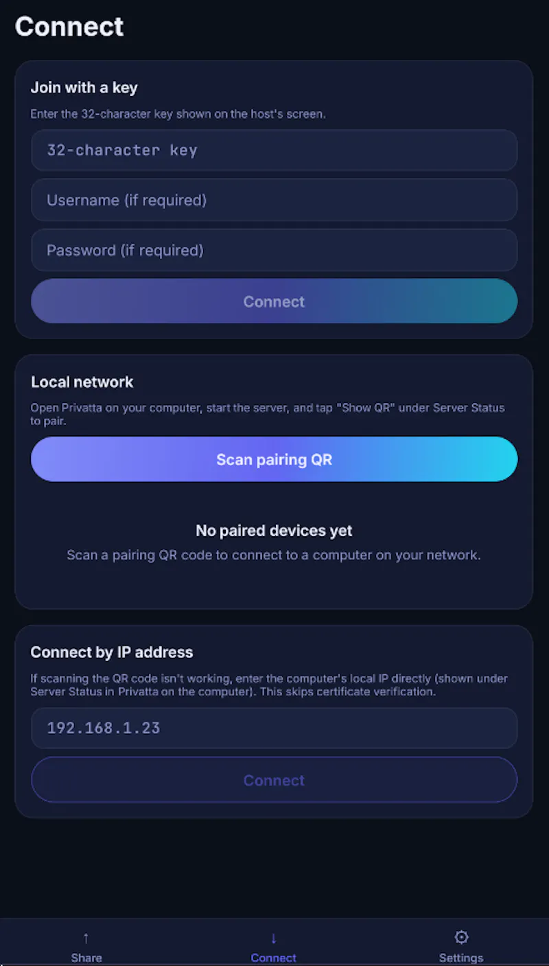 Privatta screenshot 14