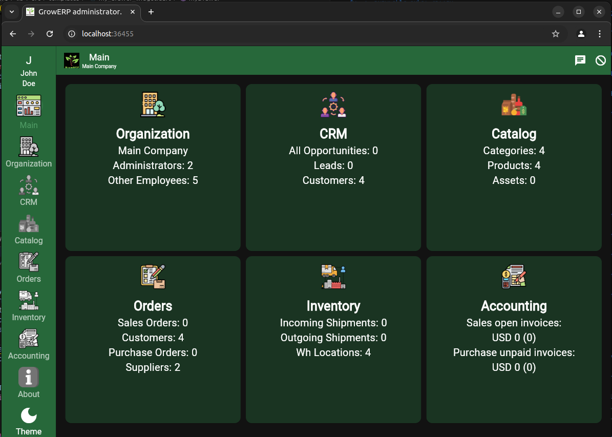 GrowERP gallery image