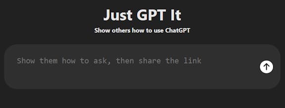Just Gpt It gallery image