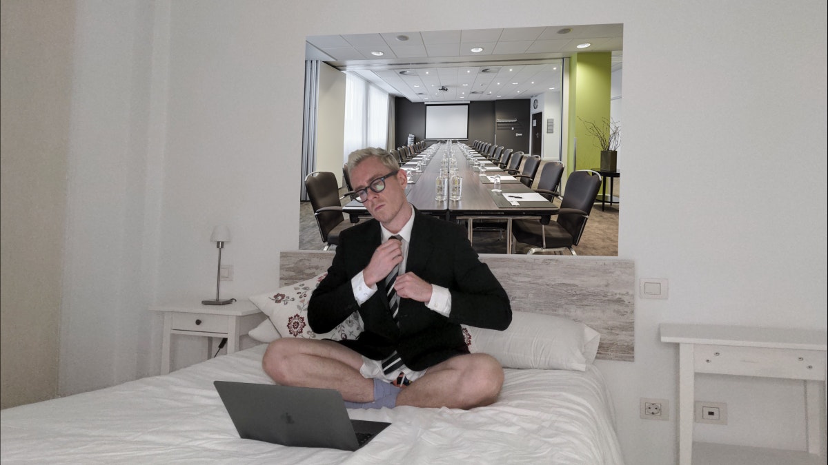 The Work From Home Backdrop gallery image