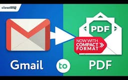 Save emails to PDF media 1