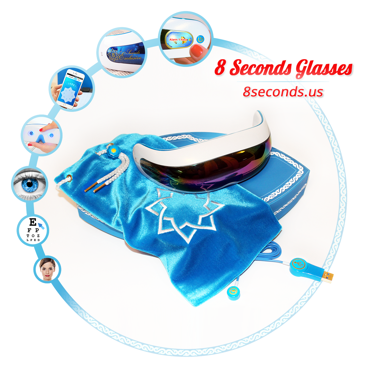 8 Seconds Glasses