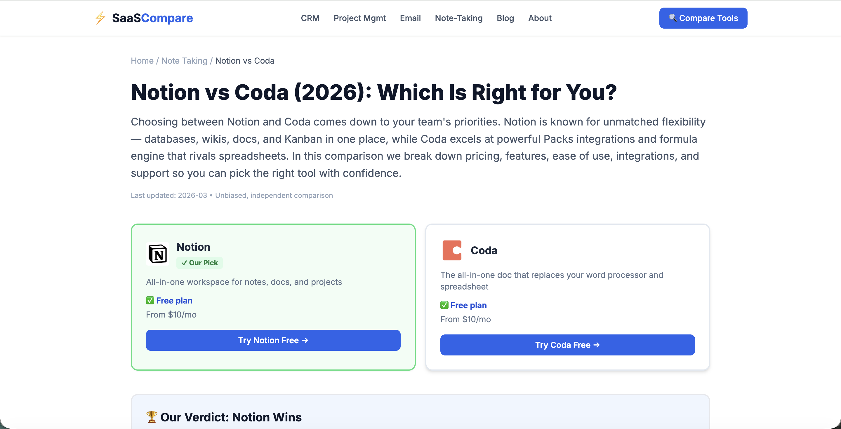SaaS Compare gallery image