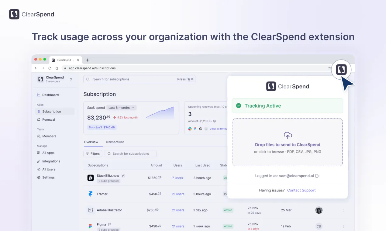 ClearSpend AI gallery image