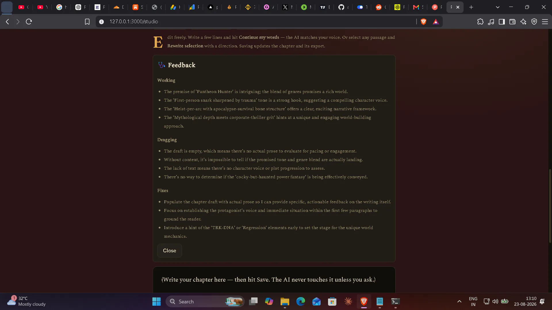 PenForge- Story Intelligence for Writers gallery image