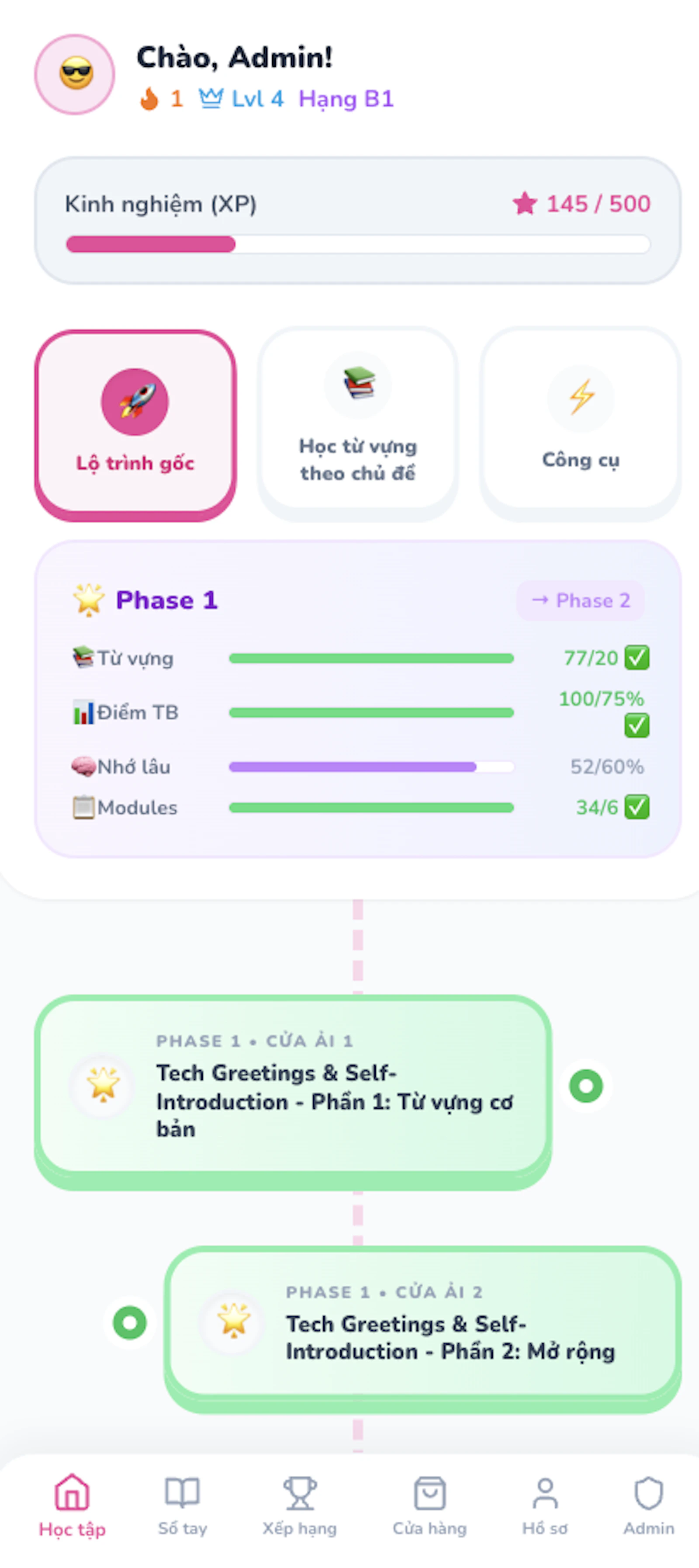 Tiếng Anh Plus screenshot 2