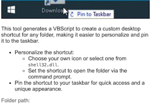 Windows Shortcut Generator gallery image