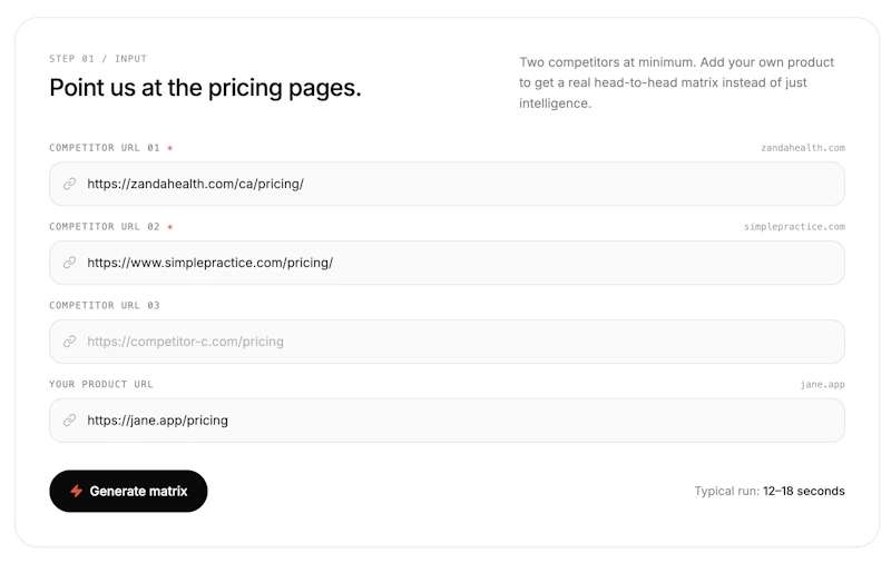 RivalPage screenshot 2