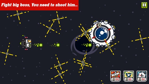 Flat Space Shooting:Epic Boss Battle gallery image