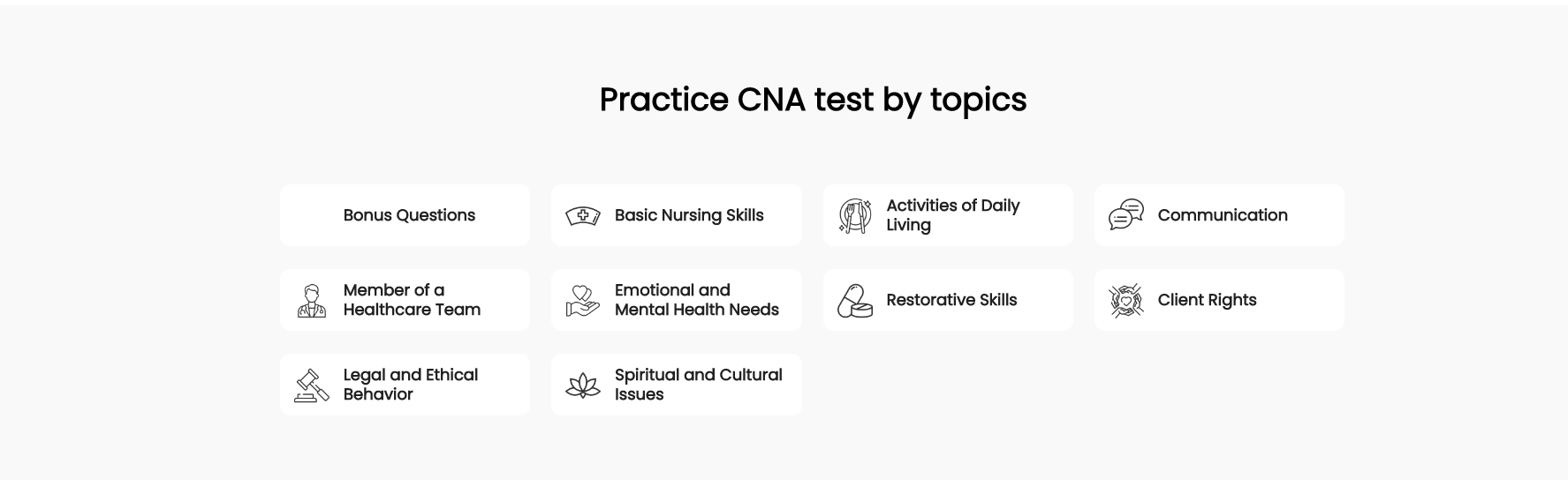 Sitio web de CNA Test Prep media 3